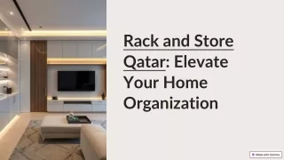 rack and store qatar elevate your home