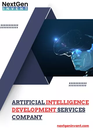 Artificial Intelligence Development Services Company