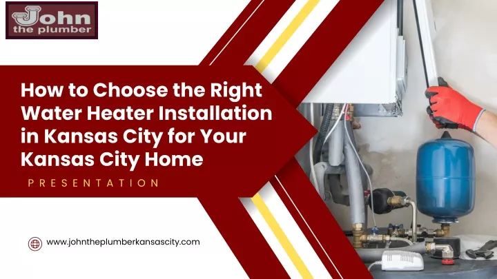 how to choose the right water heater installation