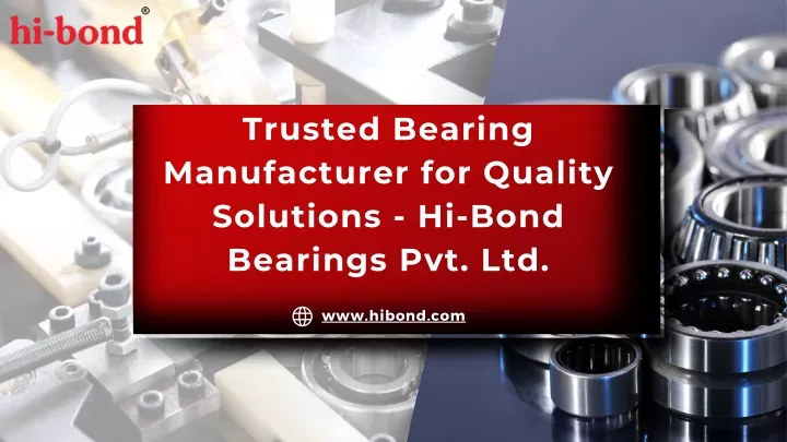 trusted bearing manufacturer for quality