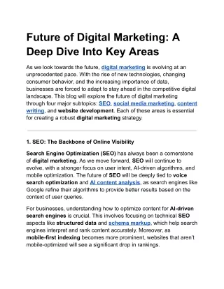 future of digital marketing a deep dive into