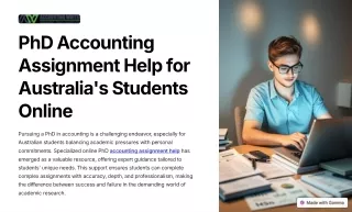 PhD-Accounting-Assignment-Help-for-Australias-Students-Online