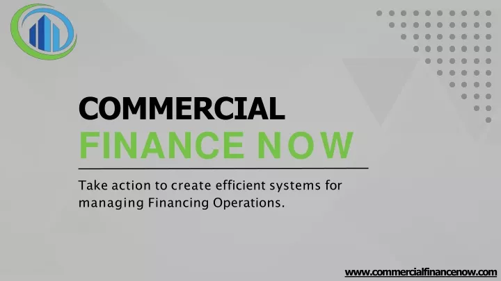 commercial finance now