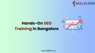 Hands-On SEO Training in Bangalore-Skillfloor