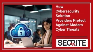 how cybersecurity solution providers protect