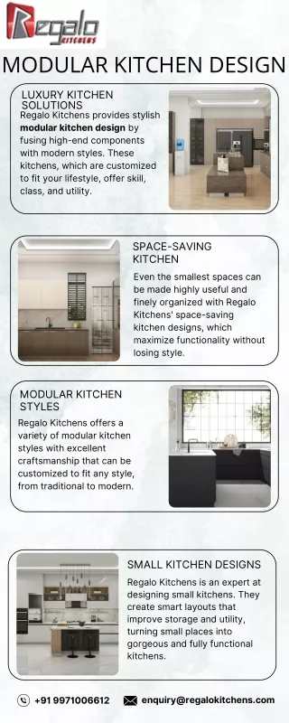 modular kitchen design
