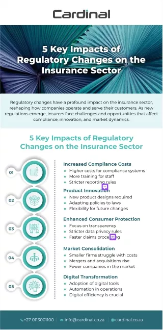 5 Key Impacts of Regulatory Changes on the Insurance Sector