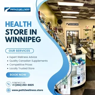 Health store in Winnipeg