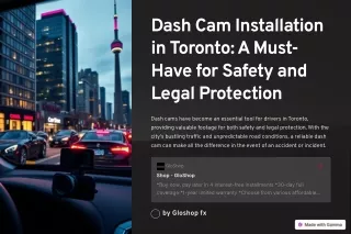 Dash-Cam-Installation-in-Toronto-A-Must-Have-for-Safety-and-Legal-Protection