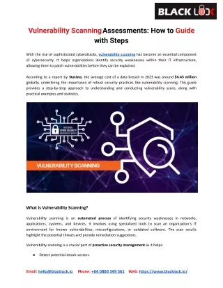 Vulnerability Scanning Assessments_ How to Guide with Steps
