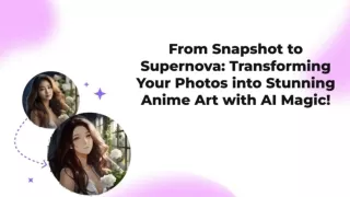 ai photo to anime converter