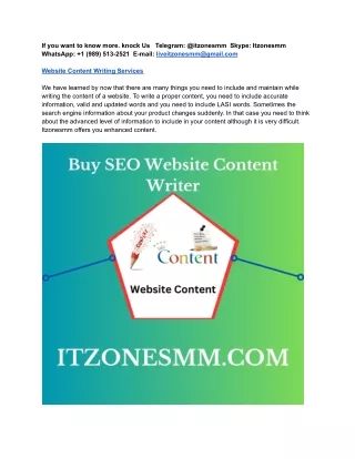 Expert SEO Content Writing Service Provider in USA