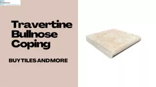 Travertine Bullnose Coping – Perfect Finish for Your Pool | California