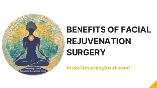 Benefits of Facial Rejuvenation Surgery in Atlanta