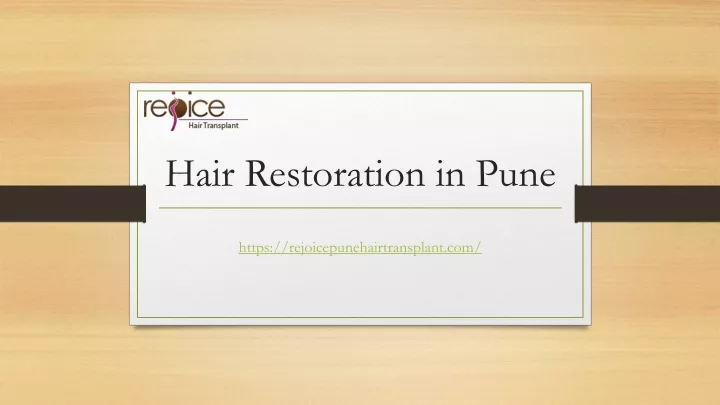 hair restoration in pune