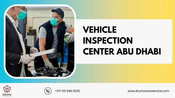 vehicle inspection center abu dhabi