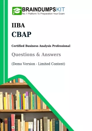 iiba cbap