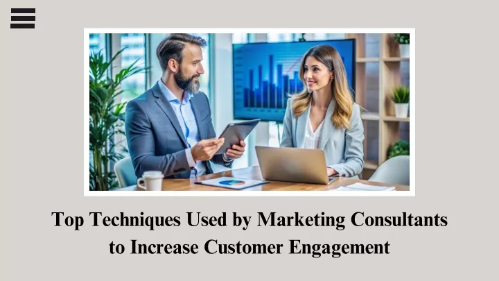 top techniques used by marketing consultants