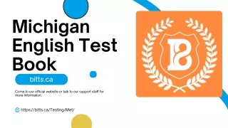 michigan english test book bitts ca
