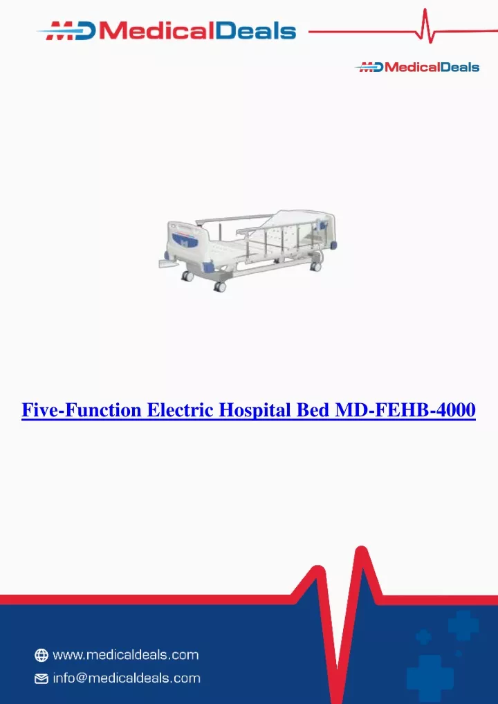 five function electric hospital bed md fehb 4000