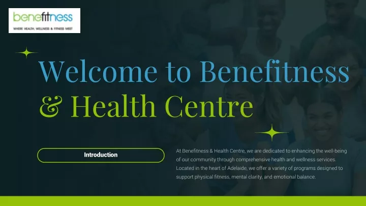 welcome to benefitness health centre