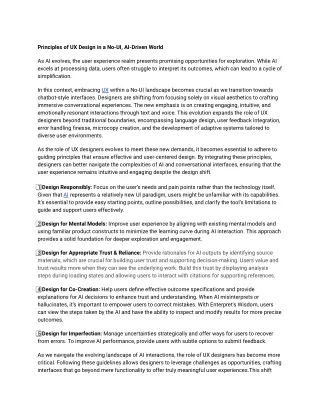 Principles of UX Design in a No-UI, AI-Driven World (1)
