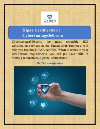 cybervantage360 com consultation services