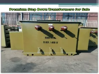 Premium Step Down Transformers for Sale