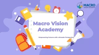 Best Boarding Schools in Burhanpur – Excellence at Macro Vision Academy