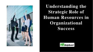 Role of Human Resource