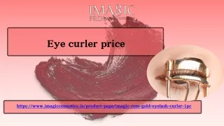 Eye curler price