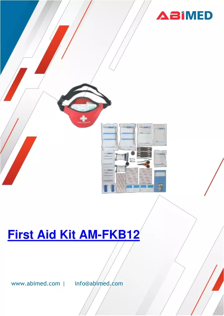 first aid kit am fkb12