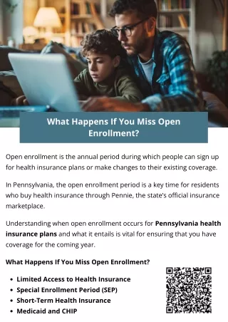 what happens if you miss open enrollment