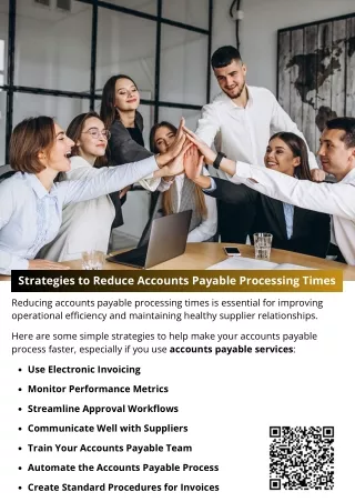 strategies to reduce accounts payable processing