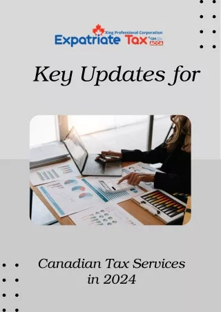 Key Updates for Canadian Tax Services in 2024