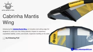cabrinha mantis wing