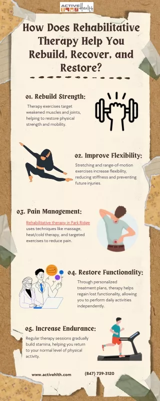 How Does Rehabilitative Therapy Help You Rebuild, Recover, and Restore