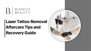 Laser Tattoo Removal Aftercare Tips and Recovery Guide