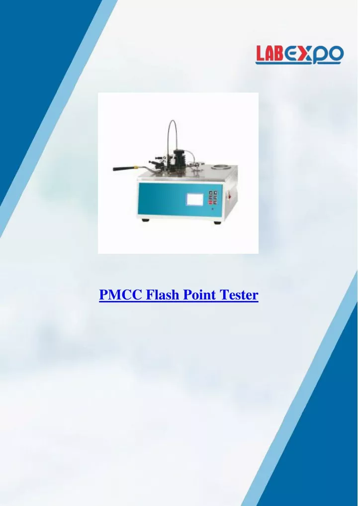 pmcc flash point tester