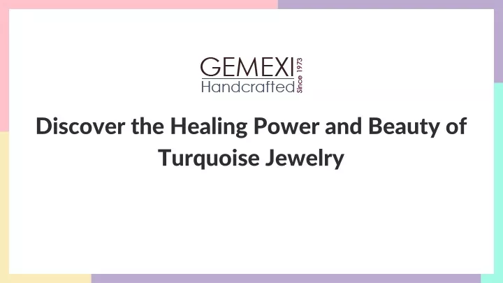 discover the healing power and beauty