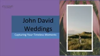 "Magical Moments with John David Weddings – Top Austin Wedding Photographer"