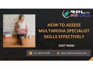 How to Assess Multimedia Specialist Skills Effectively