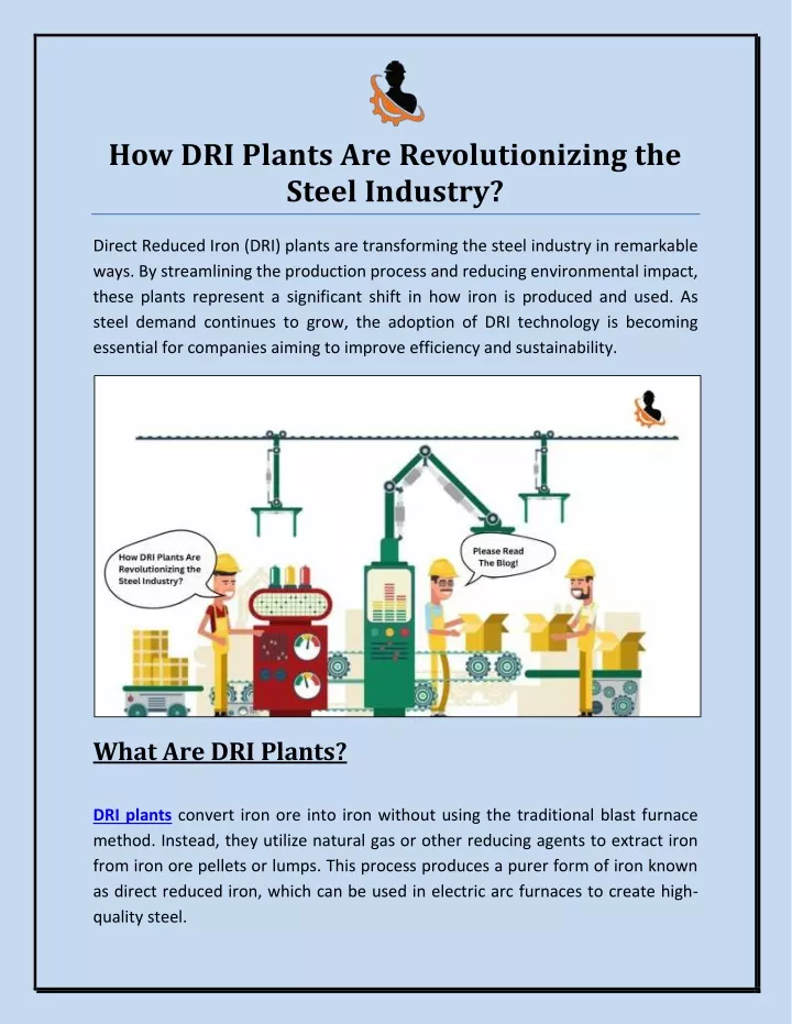 how dri plants are revolutionizing the steel