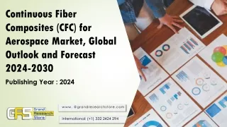 Continuous Fiber Composites (CFC) for Aerospace Market, Global Outlook and Forecast 2024-2030
