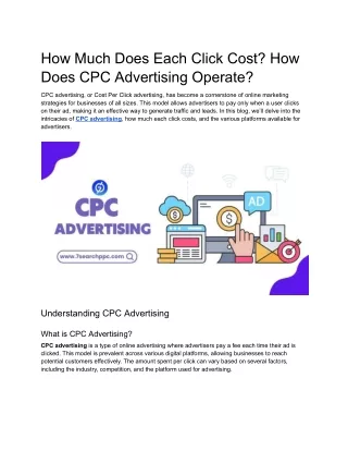 how much does each click cost how does