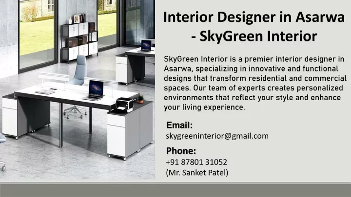 interior designer in asarwa skygreen interior