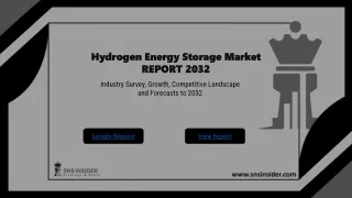 Hydrogen Energy Storage Market