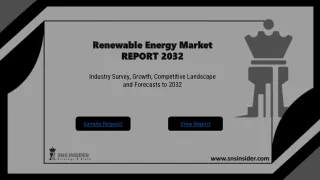 Renewable Energy Market