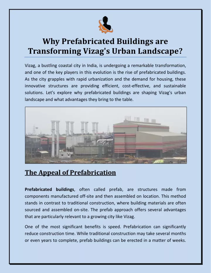 why prefabricated buildings are transforming