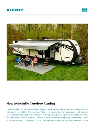 rv repair